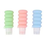 Set de 3 Botellas para Viaje Expandibles