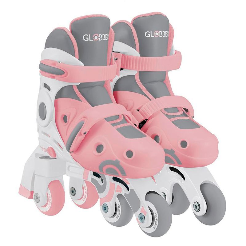 Patines 2 en 1 para Niños Talla 26-29 Rosa