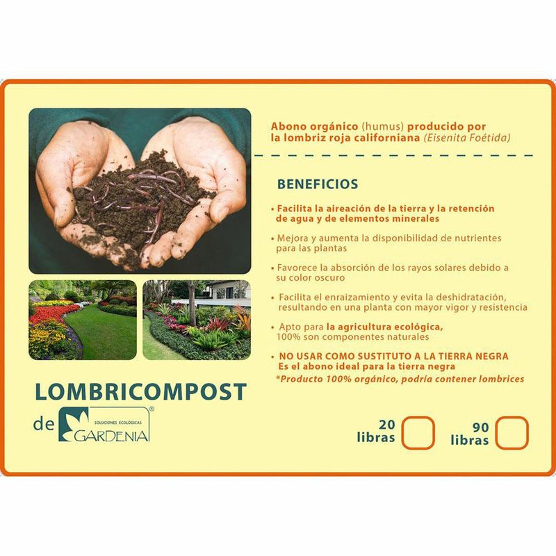 Abono Lombricompost