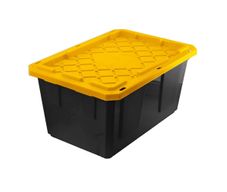 Caja Almacenadora Plástica Negra 102 L