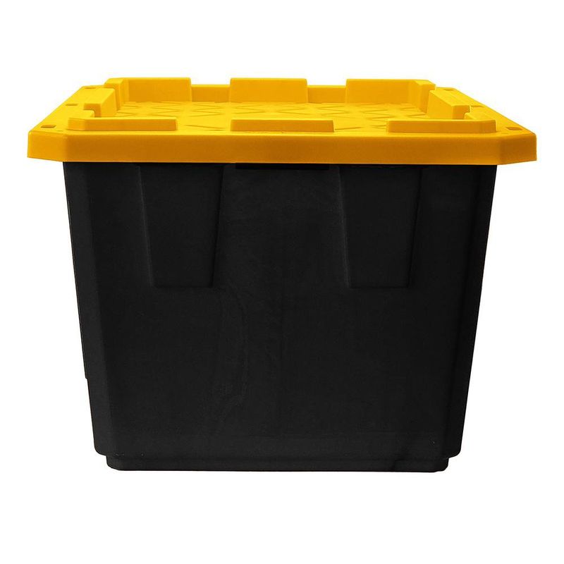 Caja Almacenadora 102 L Plástica Negra - Guateplast