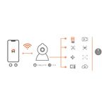 Cámara inteligente motorizada Wi-Fi para interior