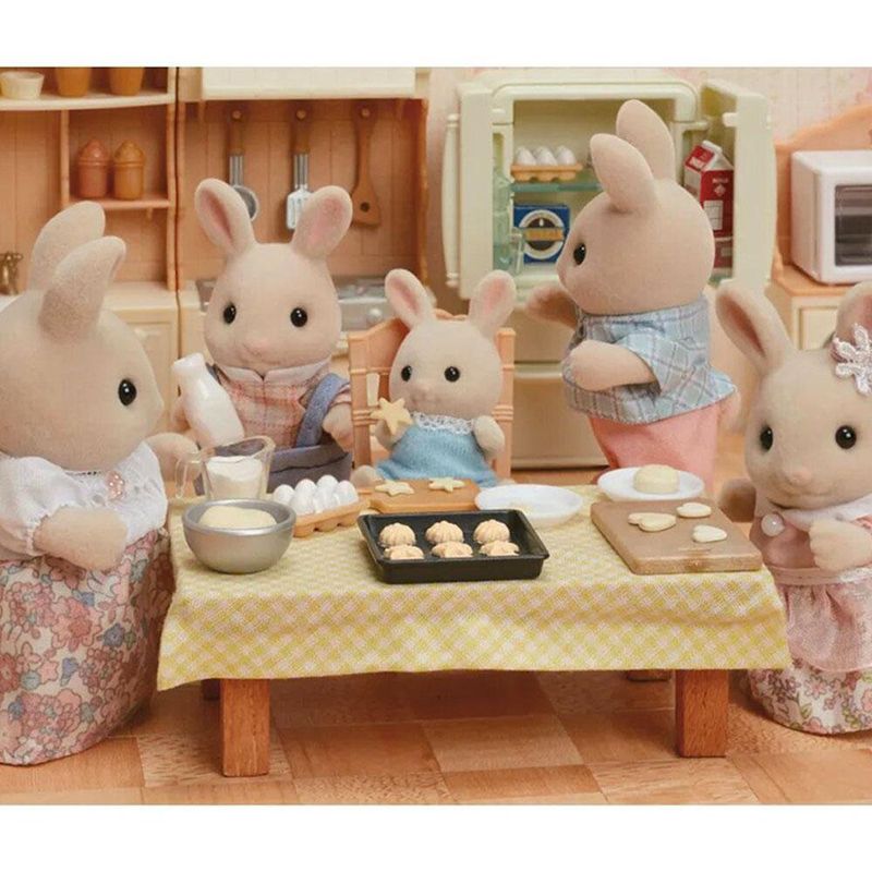 Set Familia De Conejos De Leche
