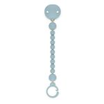 Broche de Pinza para Sujetar Chupetes con Bolitas de Silicona Azul - Suavinex