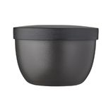 Recipiente Redondo Snack Pot Negro 350 Ml