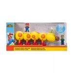 Set de Figuras Wiggler, Mario y Luigi de 2.5 Plg