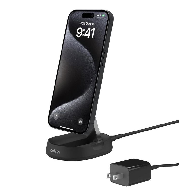 Base Cargador Inalámbrico Qi2 15W Convertible