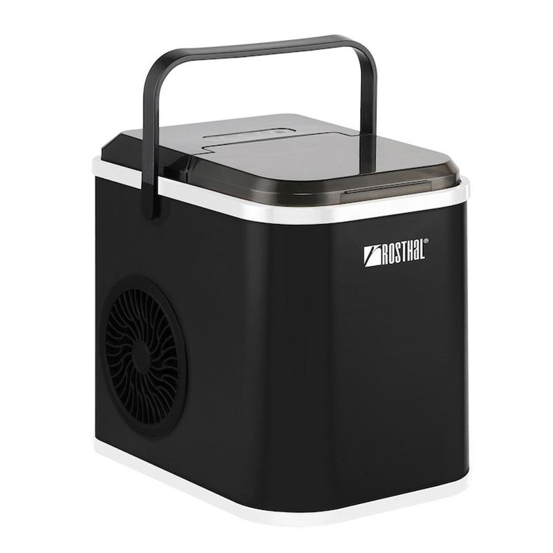 Máquina para Hacer Hielo 1.1 L Negra