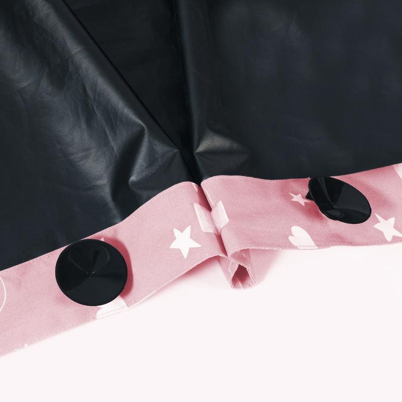 Cortina Black Out Rosa Nube