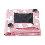 Cortina Black Out Rosa Nube
