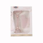 Set de Rodillo Facial y Gua Sha Rosa