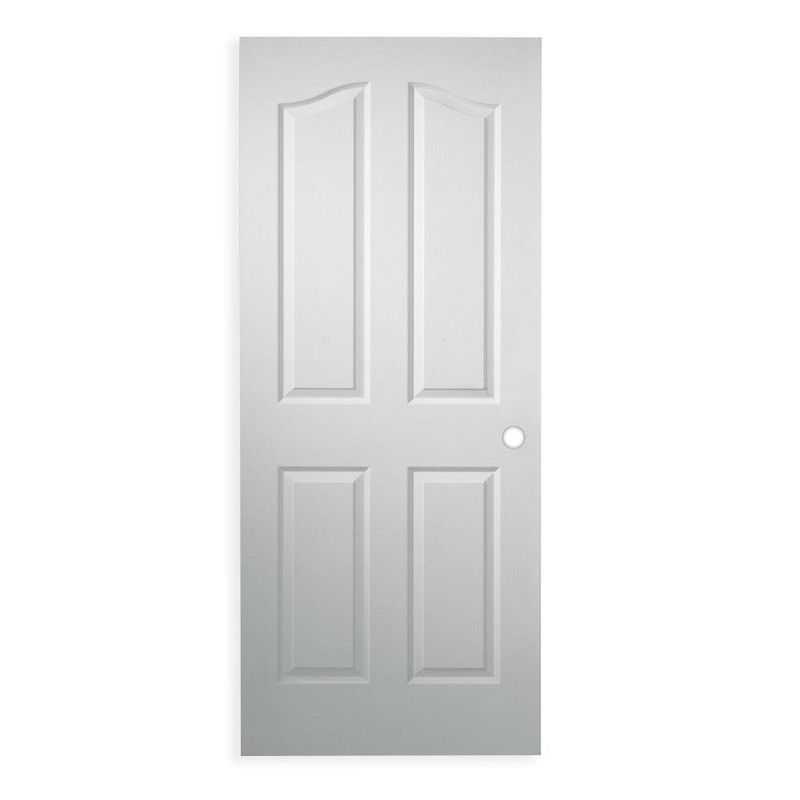 Puerta HDF 4 Tableros con Agujero - Varios Tamaños