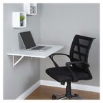 Mesa De Pared Abatible Blanco 90X50 Cm - Complementos