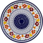 Vajilla con Diseño Floral Colorido 12 Pzs