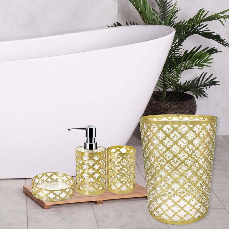Set-De-Accesorios-Para-Baño-4-Piezas---Viva-Varios-Colores