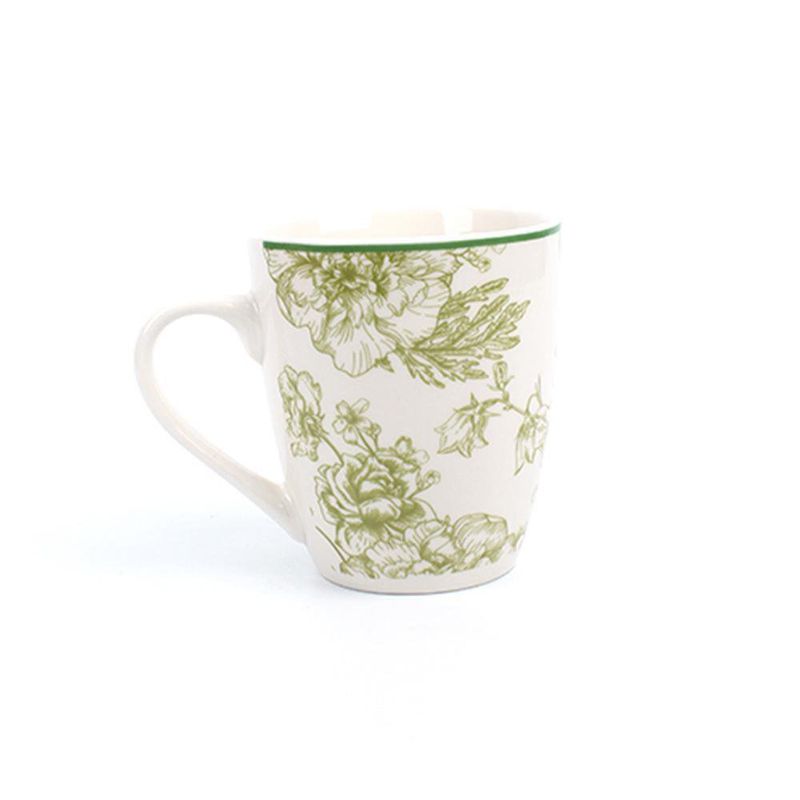 Vajilla-Elizabeth-Ceramica-Diseño-Floral-Verde-16-Pzs