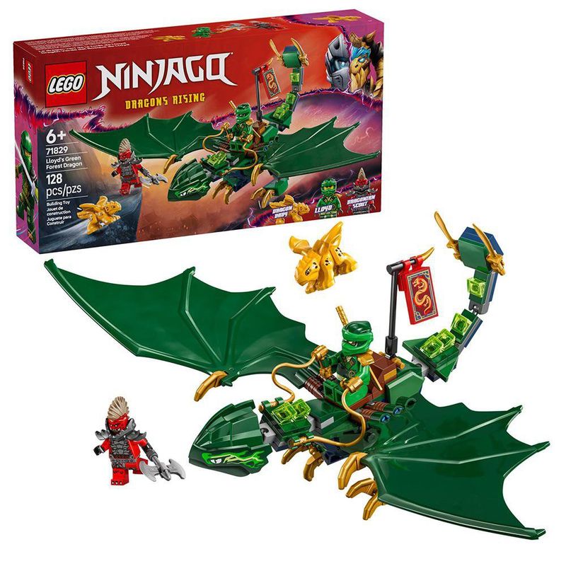 Dragón Verde del Bosque de Lloyd LEGO Ninjago 128 Piezas