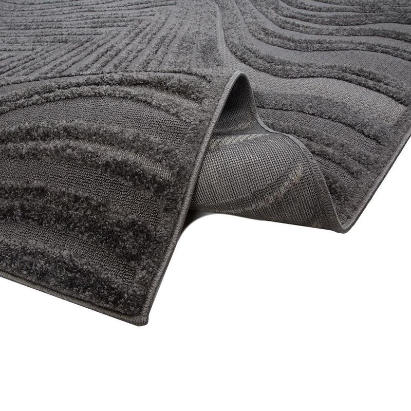 Alfombra de Uso Exterior Chiara Gris 160x235 Cm