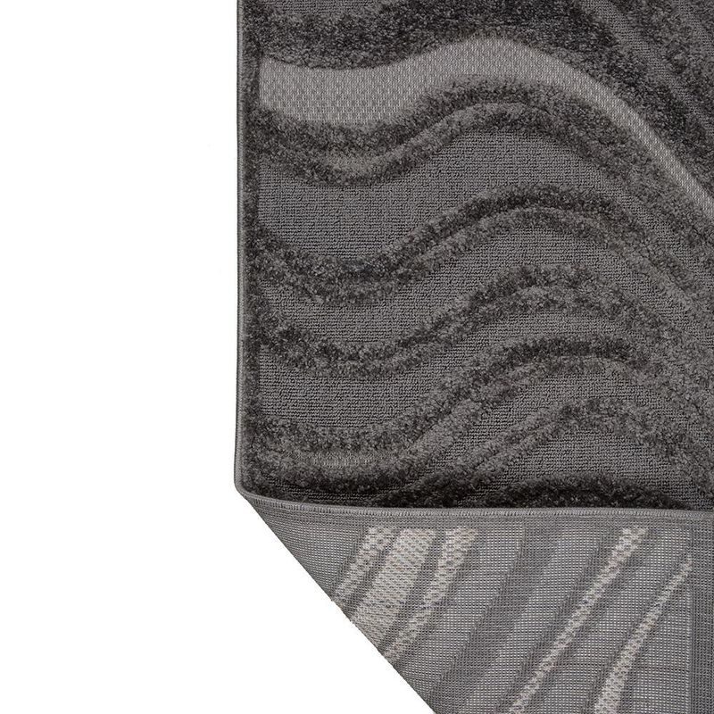 Alfombra de Uso Exterior Chiara Gris 160x235 Cm