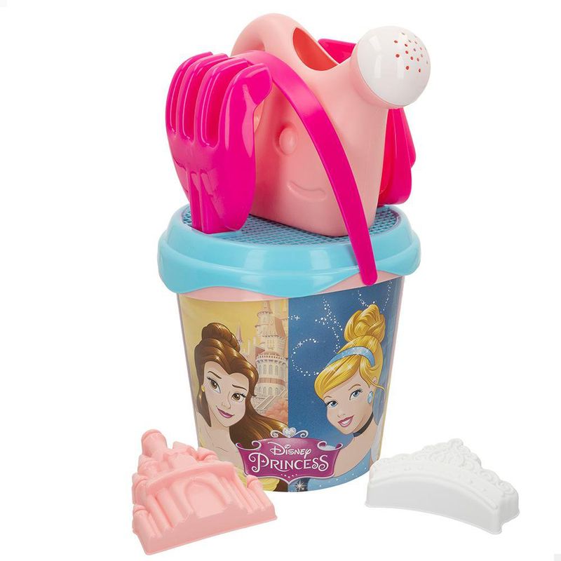 Cubeta de Playa con Accesorios Princesas Disney