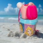 Cubeta de Playa con Accesorios Princesas Disney