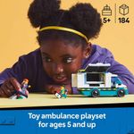 Ambulancia de Emergencias LEGO City 184 Pzas