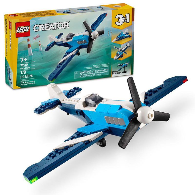 Avión De Carreras LEGO Creator 3 en 1 31160
