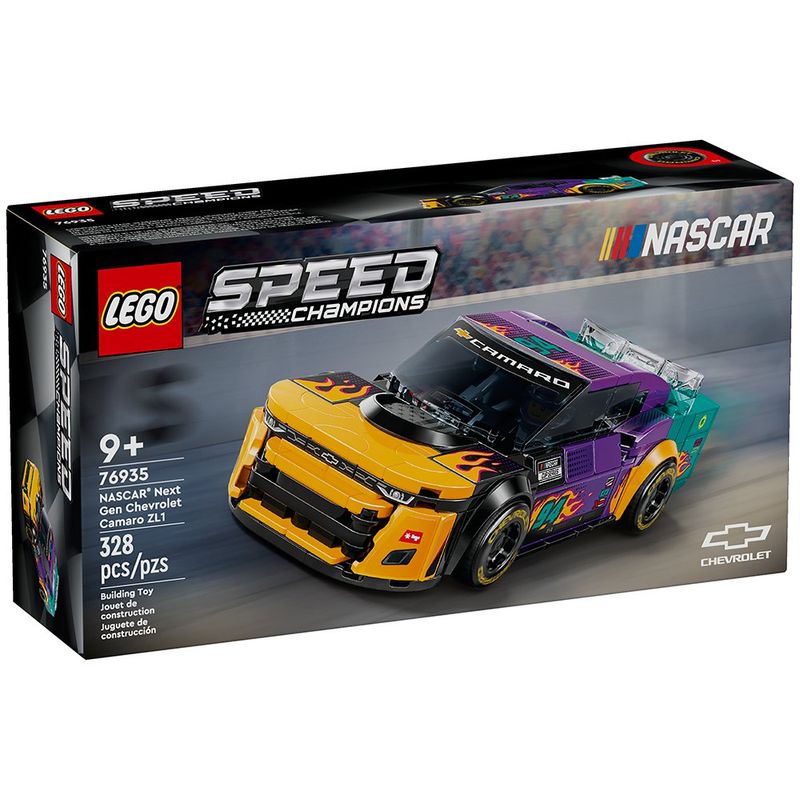 Carro NASCAR Next Gen Chevrolet Camaro ZL1 328 Pzas - Lego