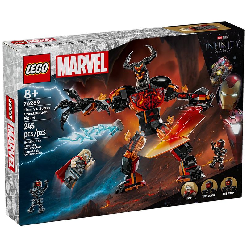 Thor Vs Surtur 245 Pzas - Lego