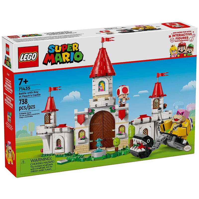 Combate Contra Roy en Castillo de Peach 738 Pzas - Lego