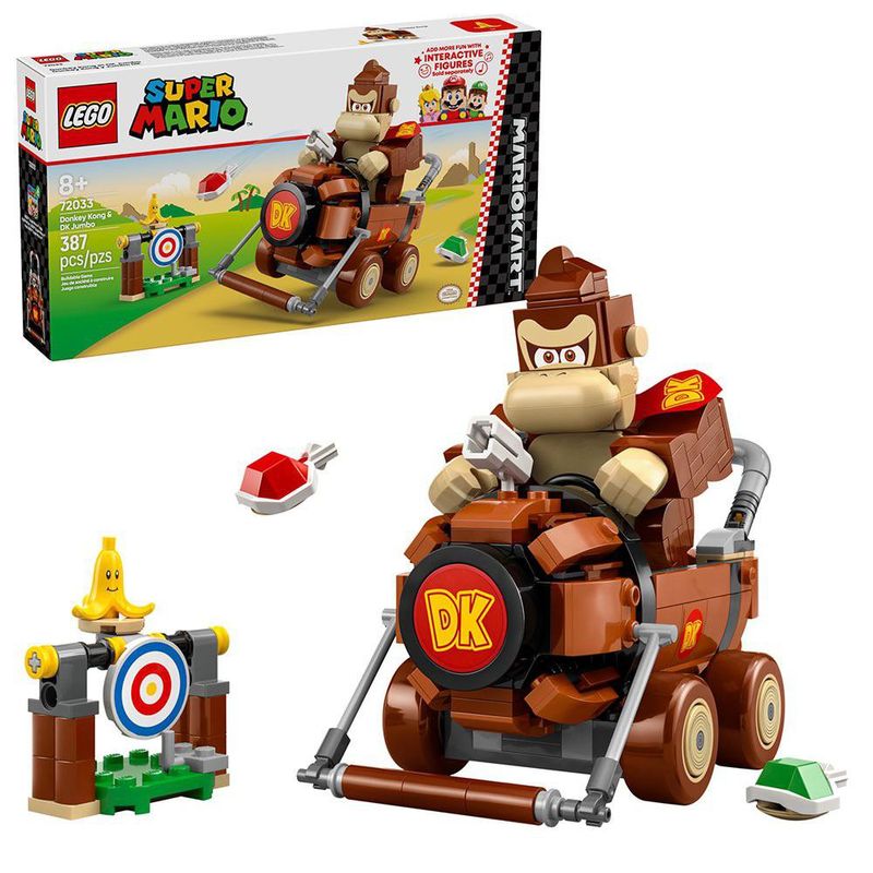 LEGO Super Mario Kart Donkey Kong Y Jumbo DK