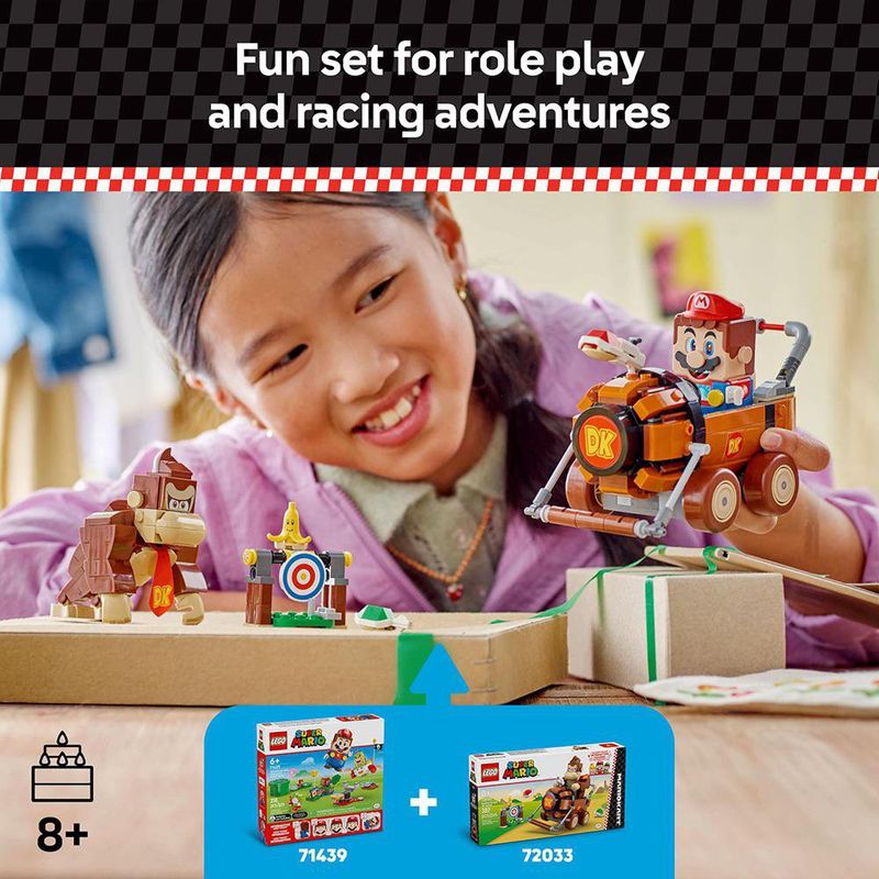 LEGO Super Mario Kart Donkey Kong Y Jumbo DK