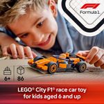 LEGO City Piloto De F1 Con Coche McLaren