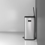 Basurero Acero Inoxidable con Pedal 20 L