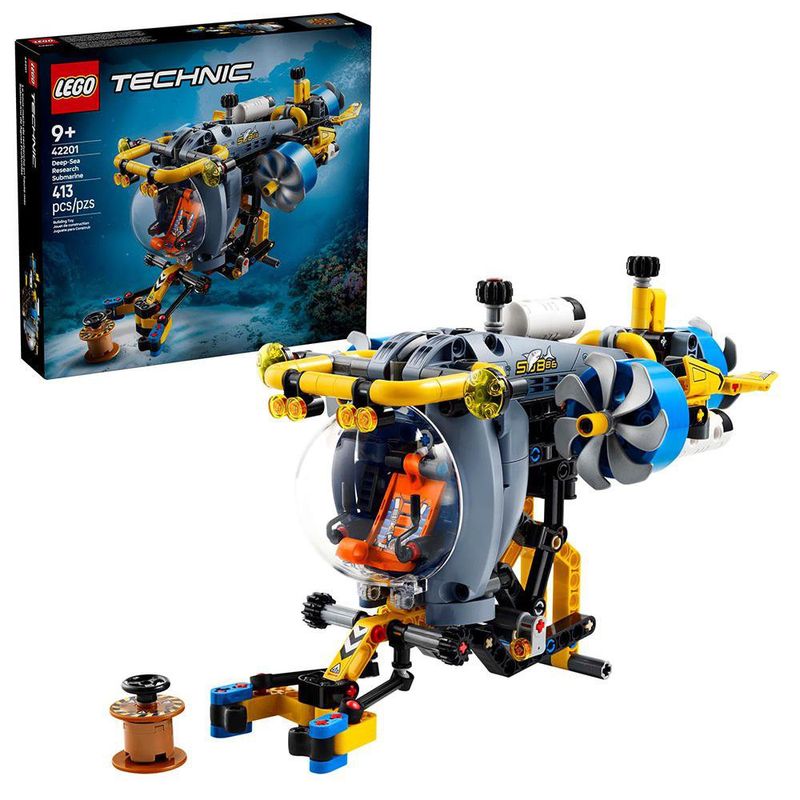 LEGO Technic Submarino De Investigación En Aguas Profundas