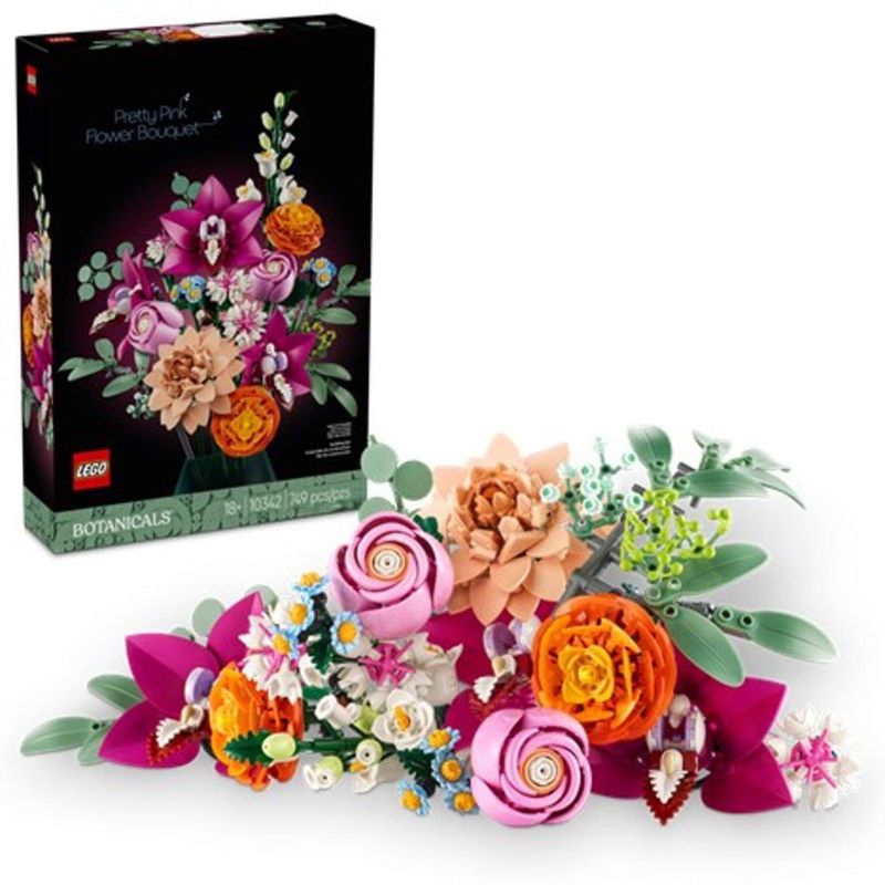 LEGO Botanicals Ramo De Flores Fantasía En Rosa
