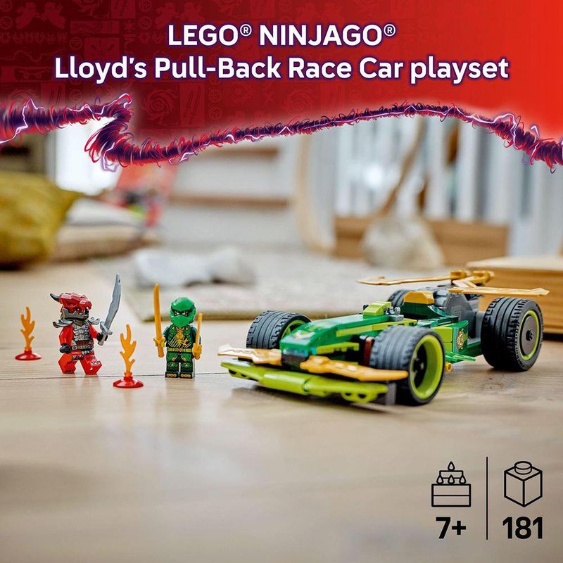 LEGO Ninjago Coche De Carreras Con Motor De Carga