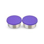 Set de 2 Recipientes para Aderezos Morados 2.5 Oz
