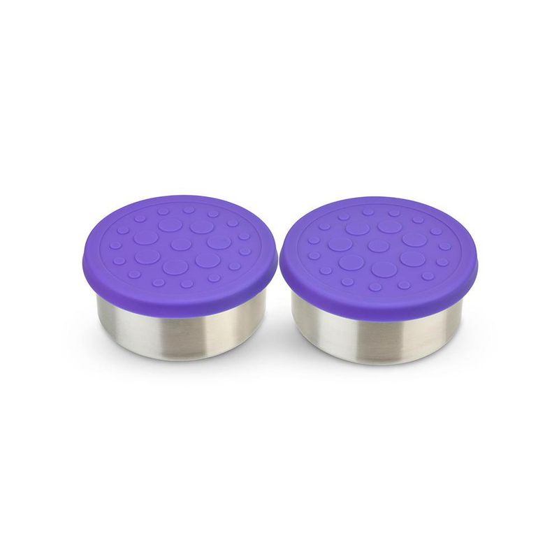Set de 2 Recipientes para Aderezos Morados 2.5 Oz