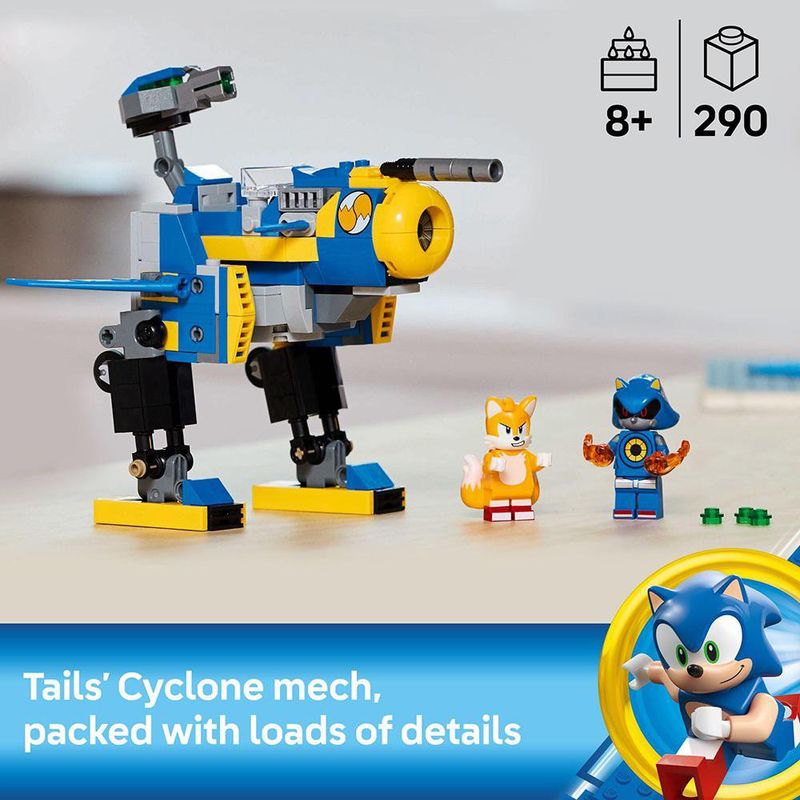 LEGO Sonic Cyclone Vs Metal Sonic