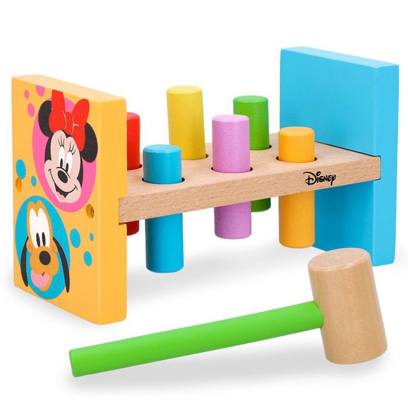 Juego Martillo de Madera Disney Baby 8 Pzas
