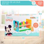 Juego Martillo de Madera Disney Baby 8 Pzas