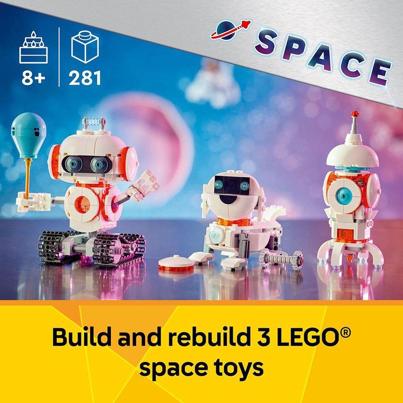 LEGO Creator 3 En 1 Robot Espacial