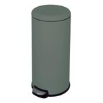 Basurero Soft Closing Delina Verde Grisáceo 28 L