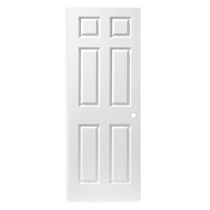 Puerta HDF 6 Tableros con Agujero - Varios Tamaños