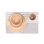 Vajilla Cerámica Andina Beige 16 Pzs
