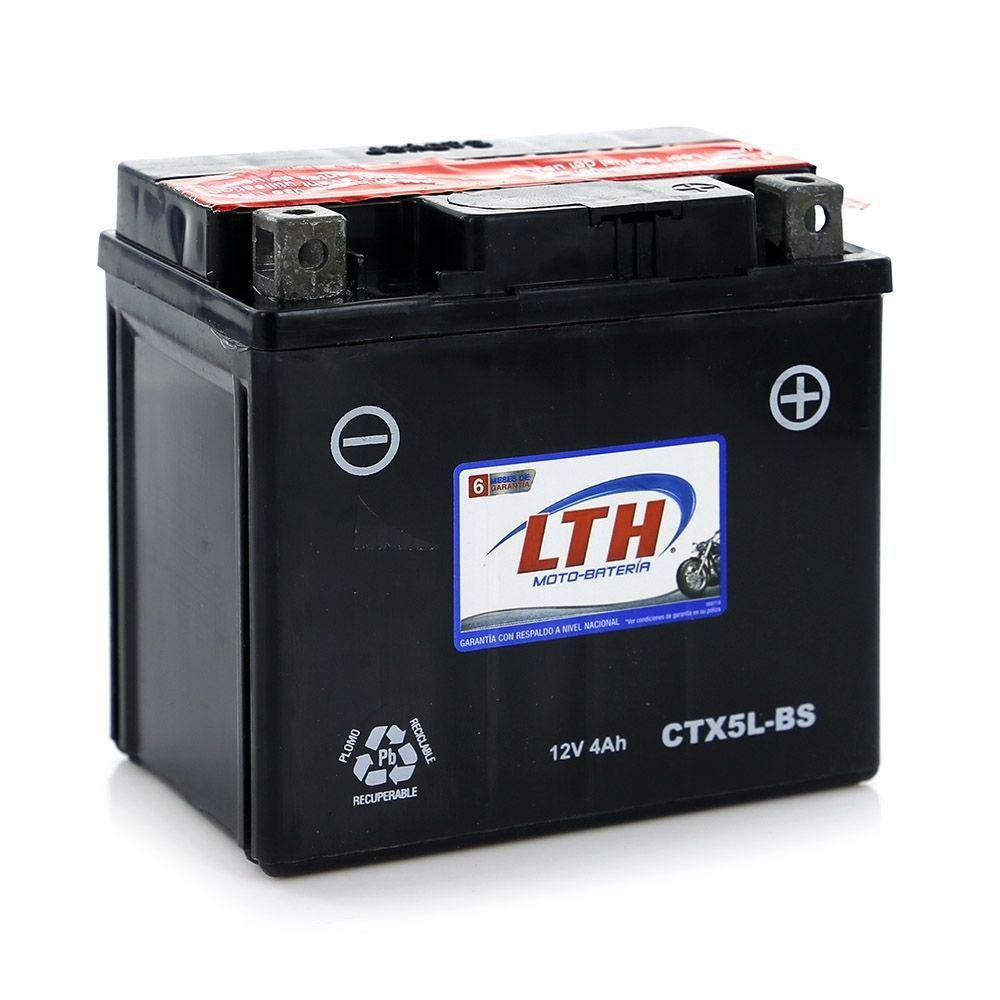 Batería Para Moto Ctx5L-Bs - Lth - Cemaco