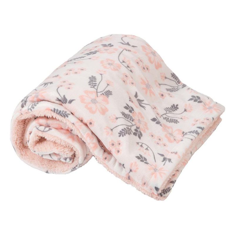 Frazada con Soporte para Cuello de Flores