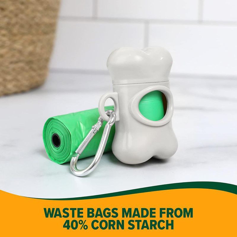 Dispensador de Plástico con Bolsa para Desechos
