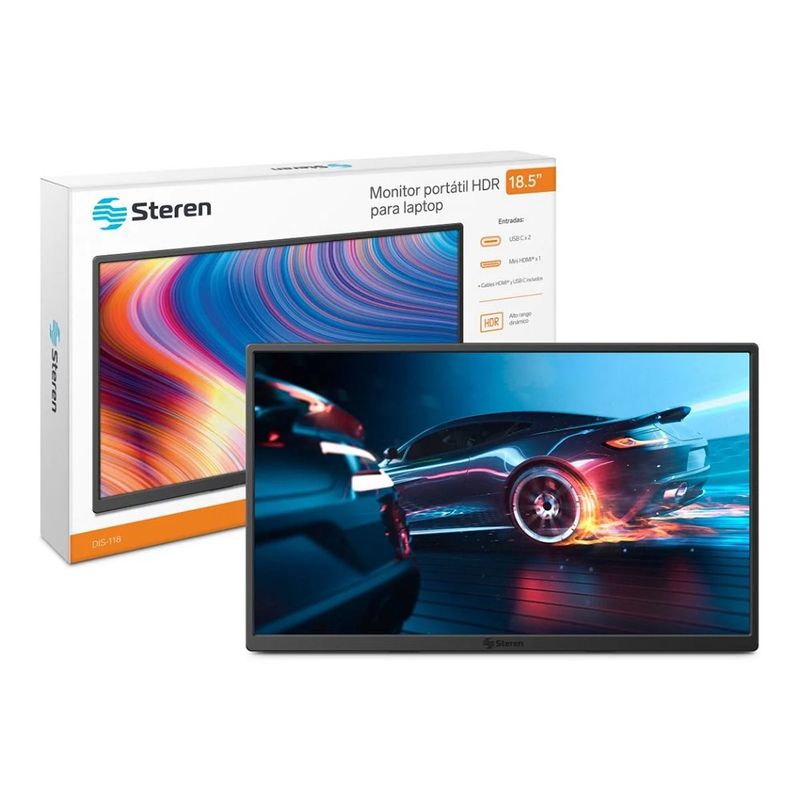 Monitor Portátil HDR de 18.5 Plg para Laptop